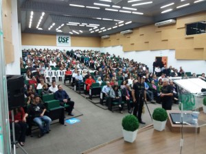 Salão Nobre recebeu familiares e amigos dos formandos