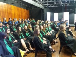 Oito cursos estiveram representados 